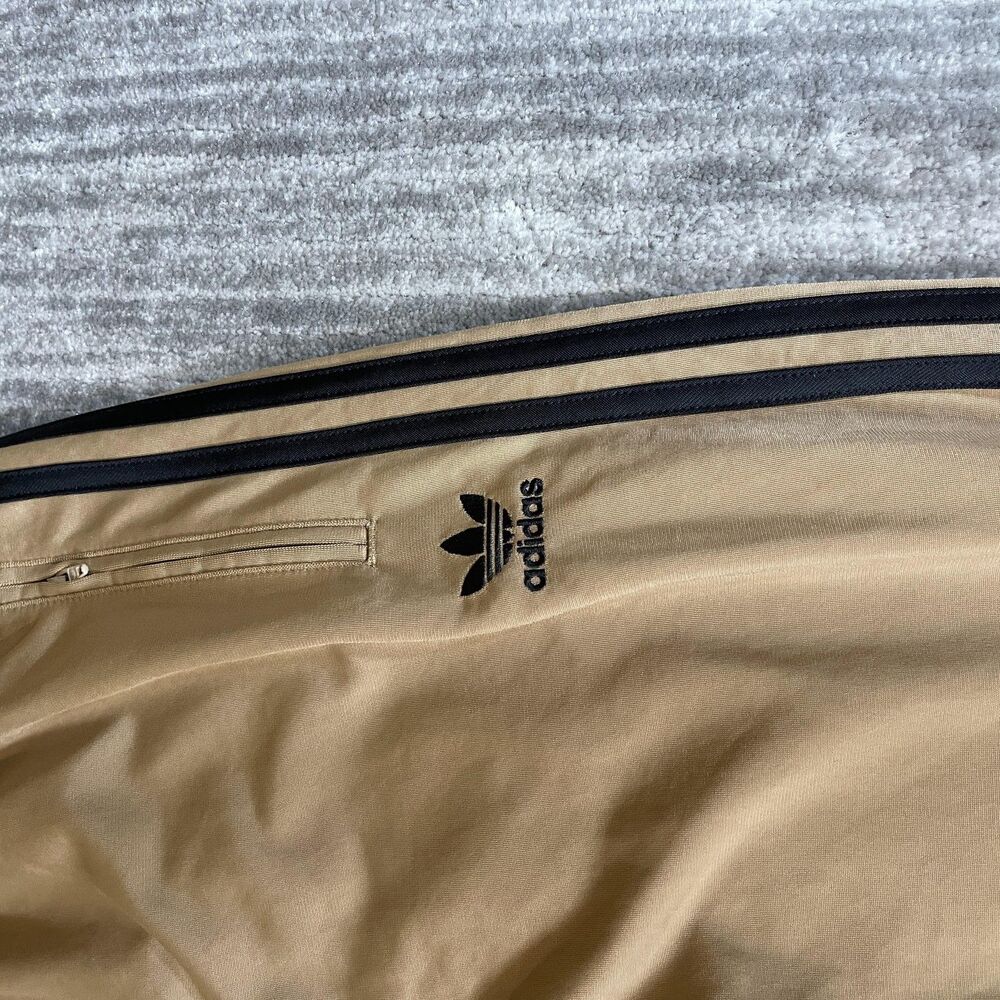 Adidas Originals Firebird Track Suit Mens Medium Beige 3-Stripes JY6366 JY6369 - Picture 14 of 16